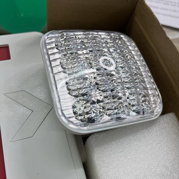 NEW Commercial Electric LED Exit Sign with Battery Backup Red Green - JL487 - Picture 3 of 9